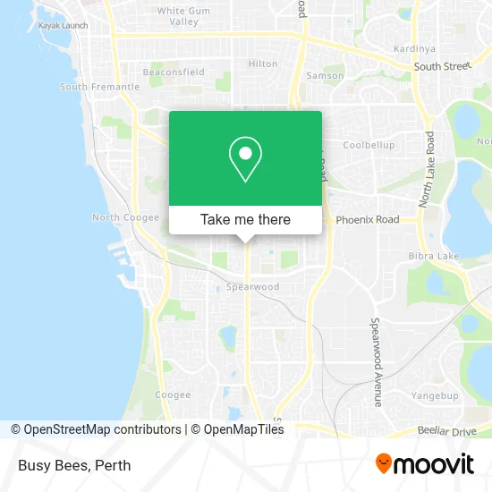 Busy Bees map