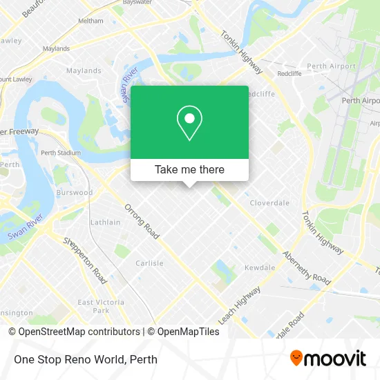 Mapa One Stop Reno World