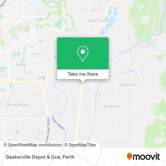 Mapa Baskerville Depot & Dca