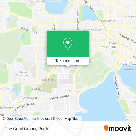 Mapa The Good Grocer