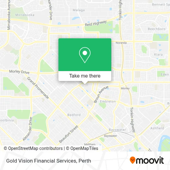 Mapa Gold Vision Financial Services