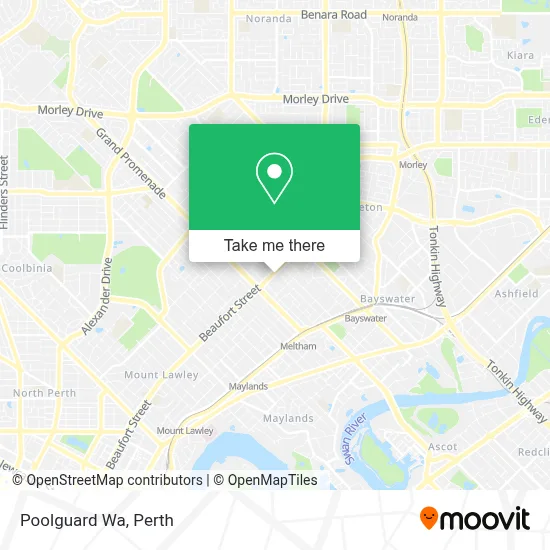 Poolguard Wa map