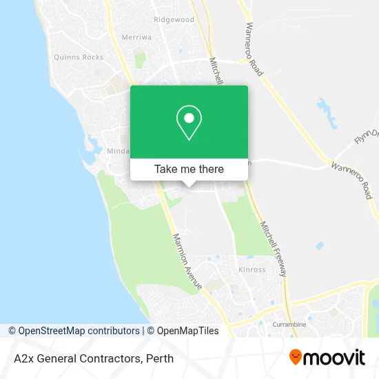Mapa A2x General Contractors