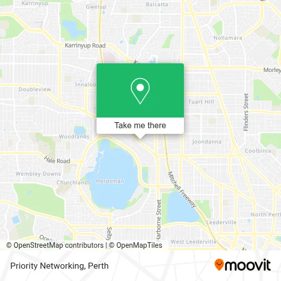 Mapa Priority Networking