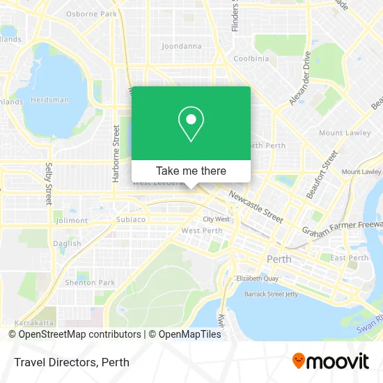 Mapa Travel Directors