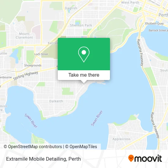 Mapa Extramile Mobile Detailing