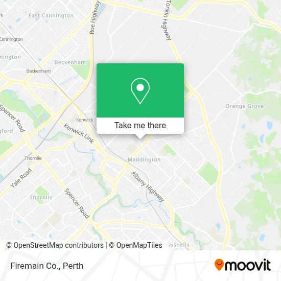 Mapa Firemain Co.
