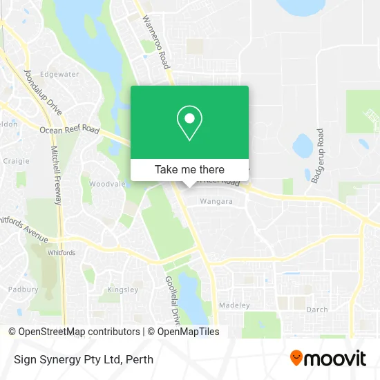Sign Synergy Pty Ltd map
