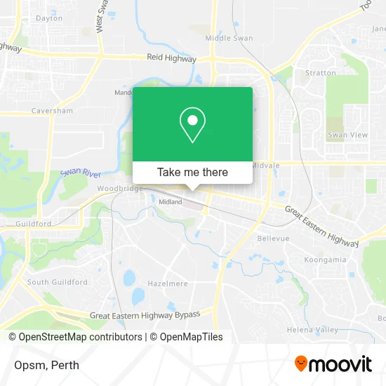 Mapa Opsm