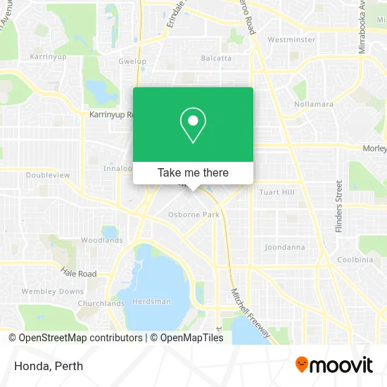 Mapa Honda
