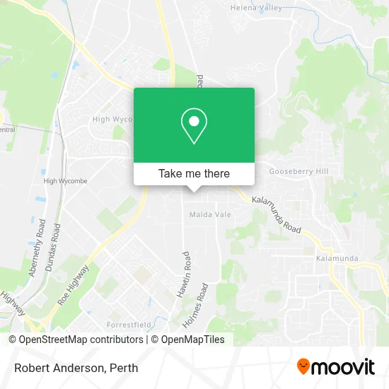 Mapa Robert Anderson