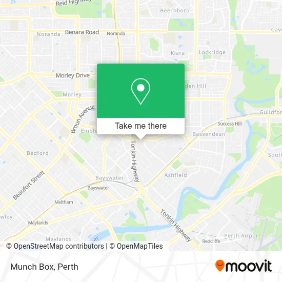 Munch Box map