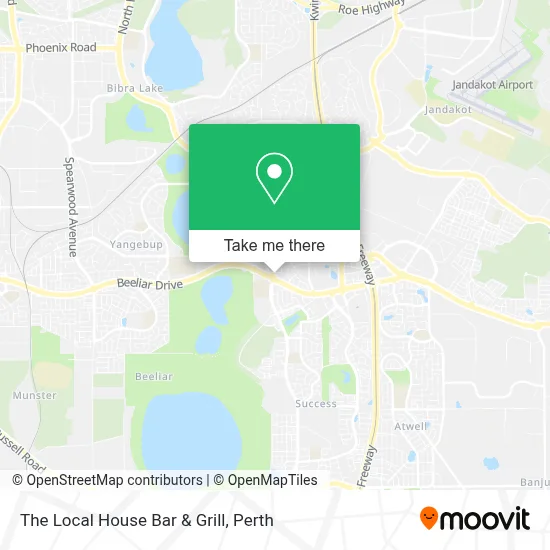 Mapa The Local House Bar & Grill