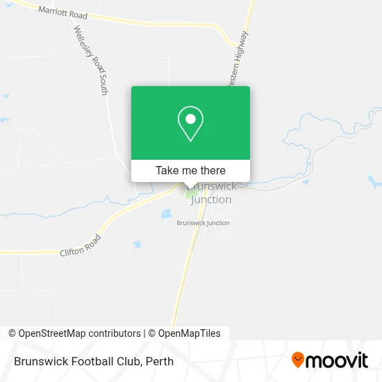 Mapa Brunswick Football Club