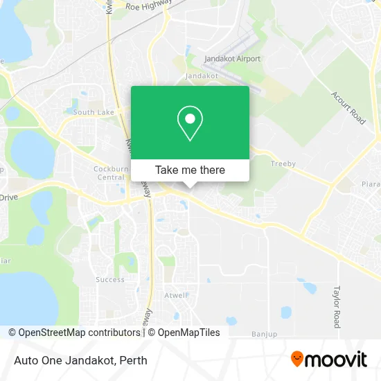 Mapa Auto One Jandakot
