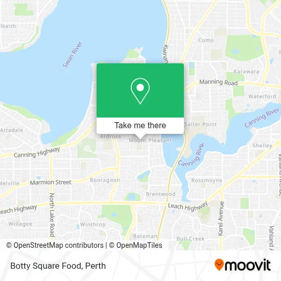 Botty Square Food map