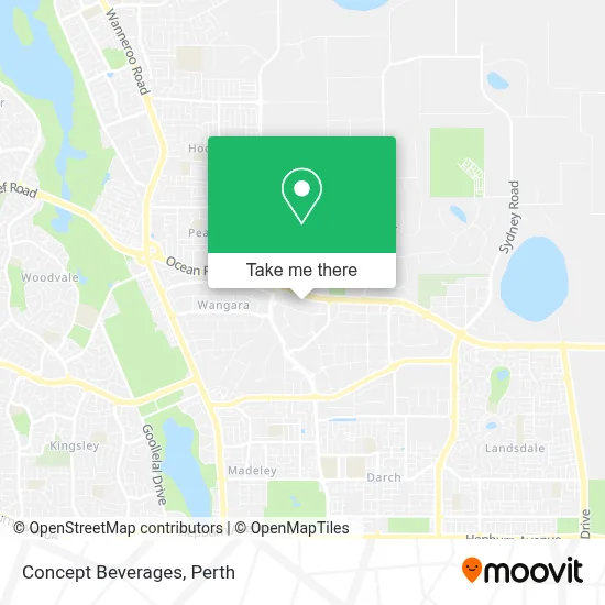 Mapa Concept Beverages