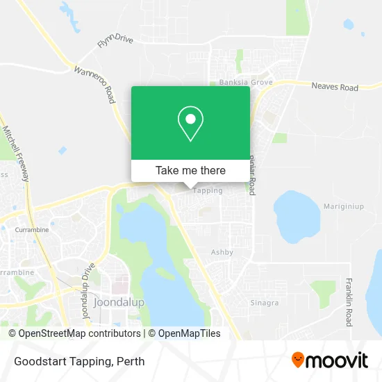Goodstart Tapping map