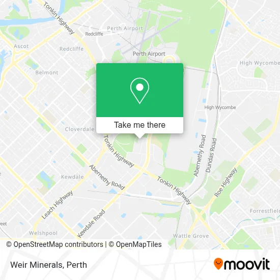 Mapa Weir Minerals