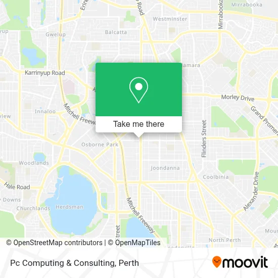 Pc Computing & Consulting map