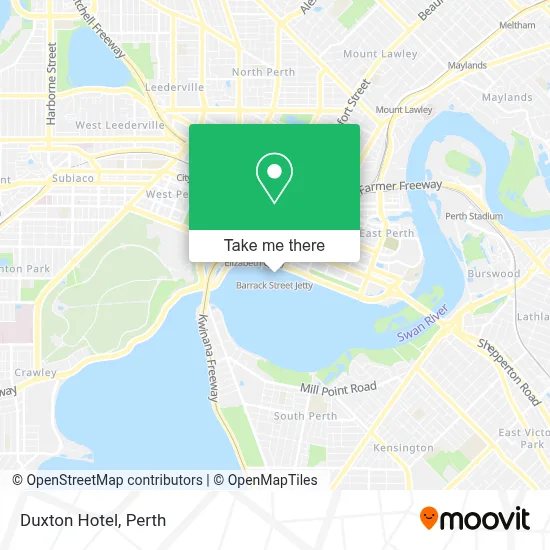 Mapa Duxton Hotel