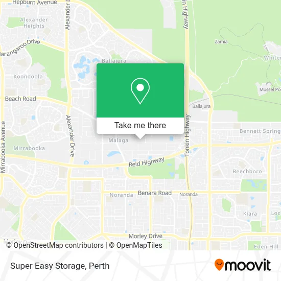 Mapa Super Easy Storage