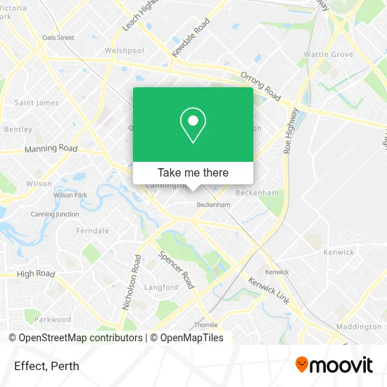 Effect map