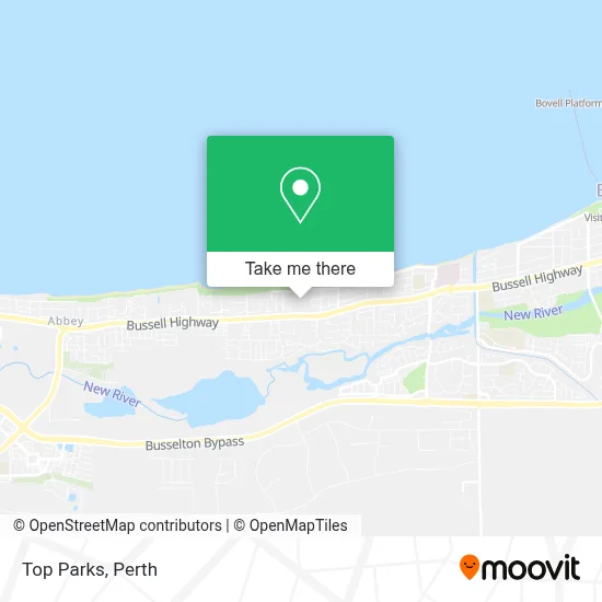 Mapa Top Parks