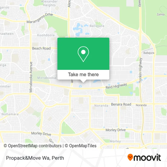 Mapa Propack&Move Wa