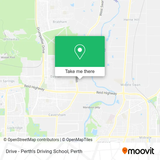 Mapa Drive - Perth's Driving School