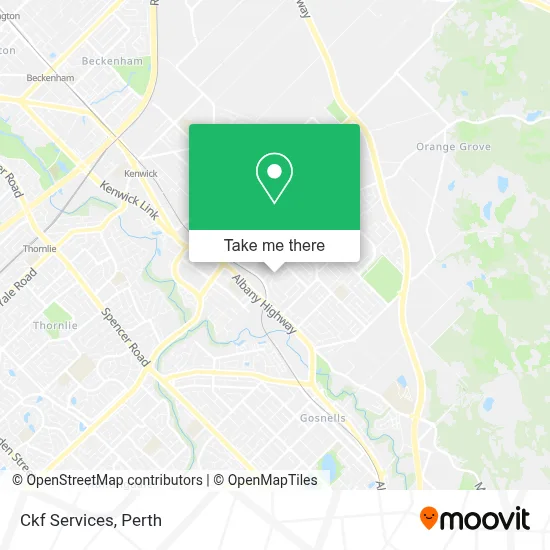 Mapa Ckf Services