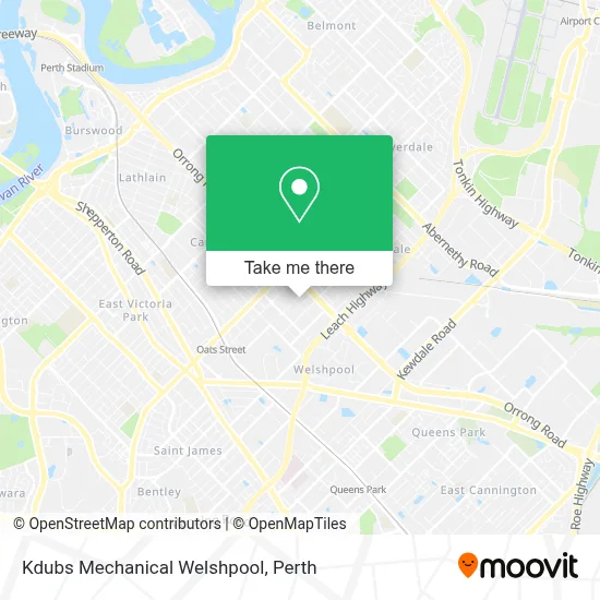 Mapa Kdubs Mechanical Welshpool
