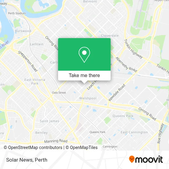 Mapa Solar News