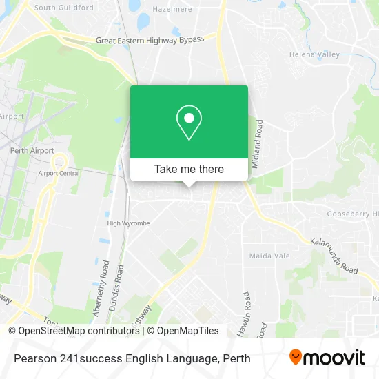 Mapa Pearson 241success English Language