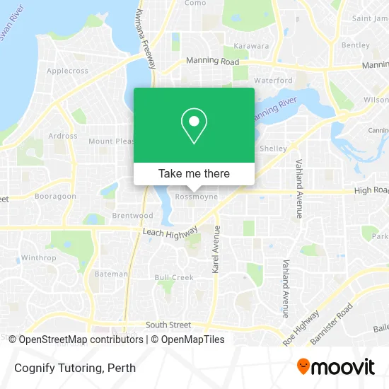 Mapa Cognify Tutoring