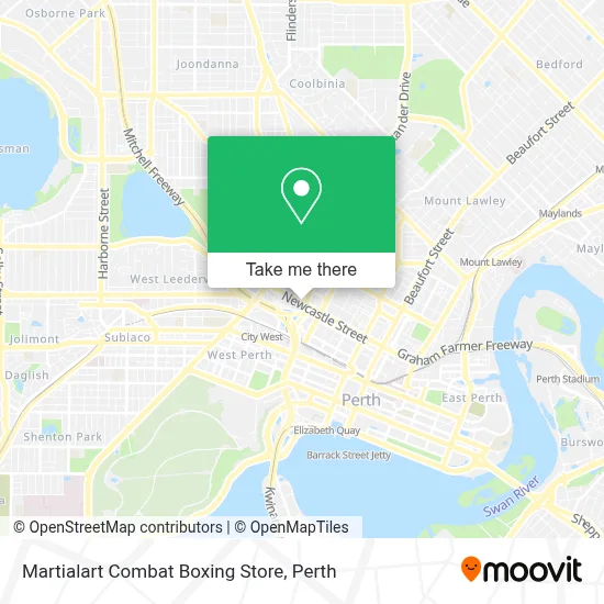 Mapa Martialart Combat Boxing Store