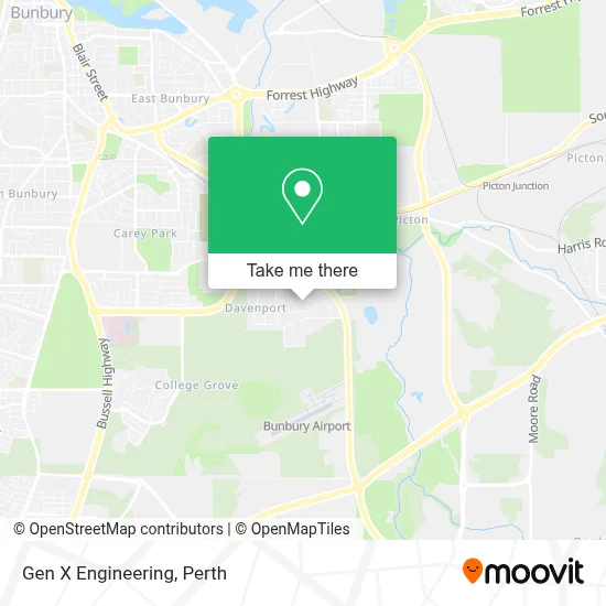 Mapa Gen X Engineering
