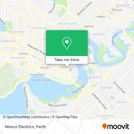 Mapa Wesco Electrics