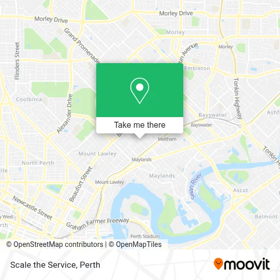 Mapa Scale the Service