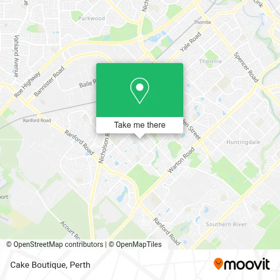 Mapa Cake Boutique