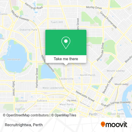Mapa Recruitrightwa