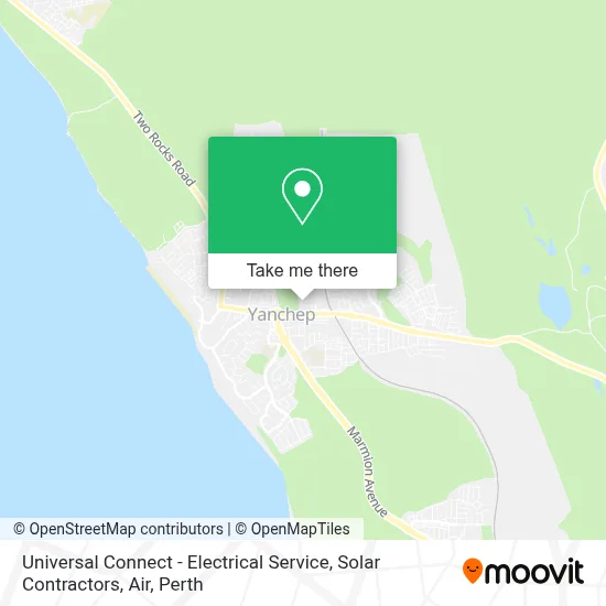 Mapa Universal Connect - Electrical Service, Solar Contractors, Air
