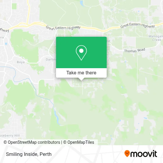 Smiling Inside map