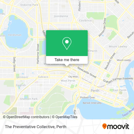 Mapa The Preventative Collective