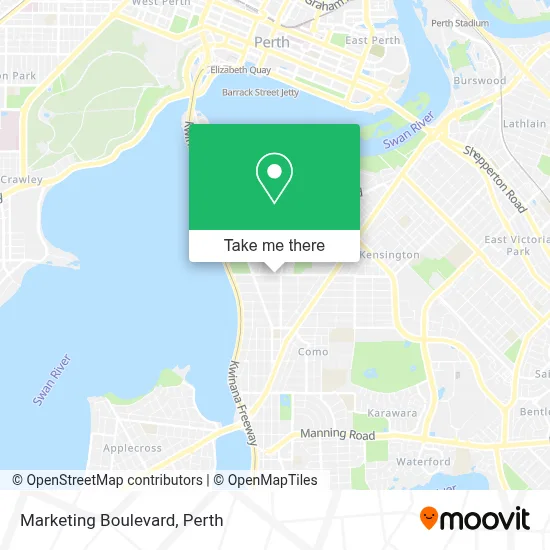 Mapa Marketing Boulevard