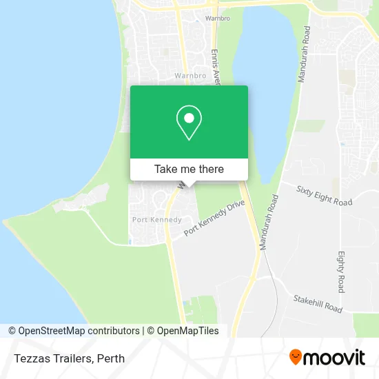 Mapa Tezzas Trailers