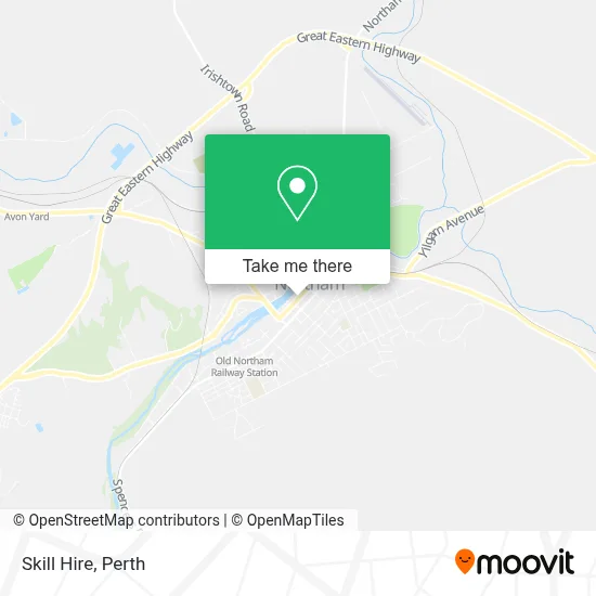 Mapa Skill Hire