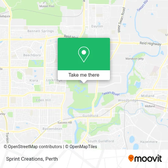 Mapa Sprint Creations
