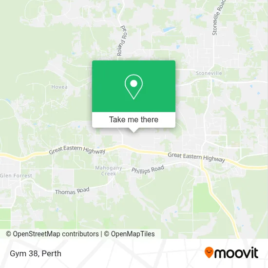 Mapa Gym 38