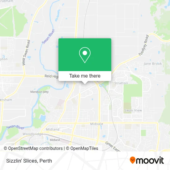 Mapa Sizzlin' Slices